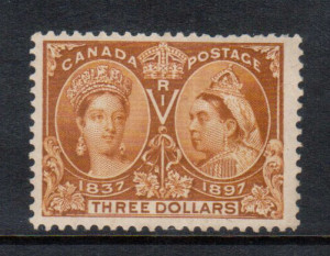Canada #63 VF/NH **With Certificate**