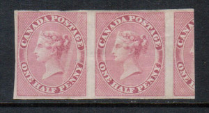 Canada #8 VF Mint Rare Pair **With Certificate**