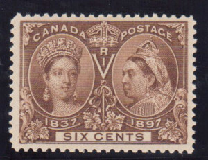 Canada #55 XF/NH **With Certificate**