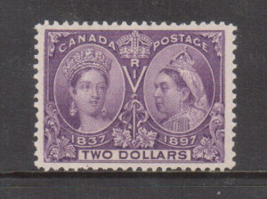 Canada #62 XF/NH **With Certificate**