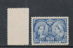 Canada #60 XF/NH Gem **With Certificate**