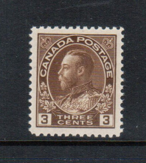 Canada #108c XF/NH Gem **With Certificate**