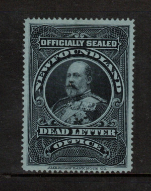 Newfoundland #OX1i XF Used **With Certificate**