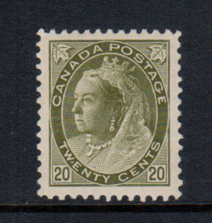 Canada #84 XF Mint **With Certificate**