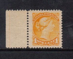 Canada #35 XF/NH Gem **With Certificate**
