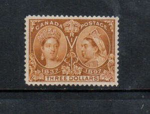 Canada #63 XF/NH Gem **With Certificate**