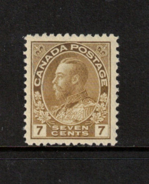 Canada #113b VF/NH **With Certificate**