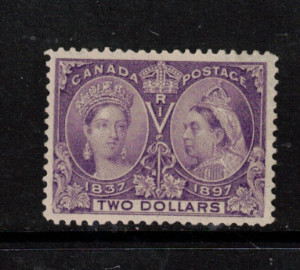 Canada #62 XF/NH **With Certificate**