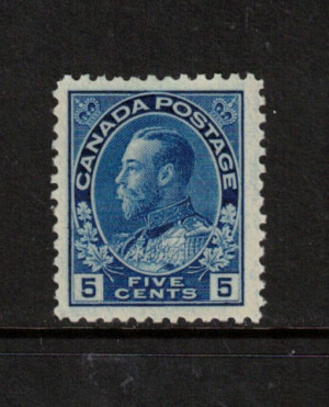 Canada #111 VF+/NH **With Certificate**
