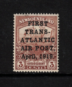 Newfoundland #C1 XF/NH Gem **With Certificate**