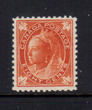 Canada #72ii VF/NH **With Certificate**