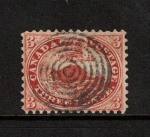 Canada #12 VF Used **With Certificate**