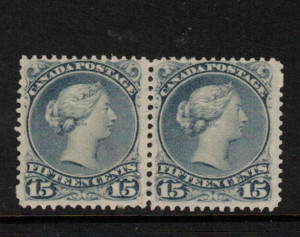 Canada #30a VF Mint Rare Pair **With Certificate**