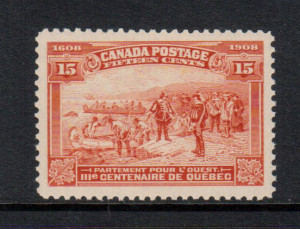 Canada #102 XF/NH Gem **With Certificate**
