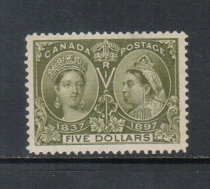 Canada #65 Mint Superb With Large Margins **With Certificate**