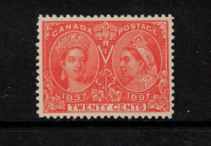 Canada #59 XF/NH Gem **With Certificate**