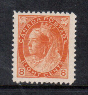 Canada #82 XF/NH **With Certificate**