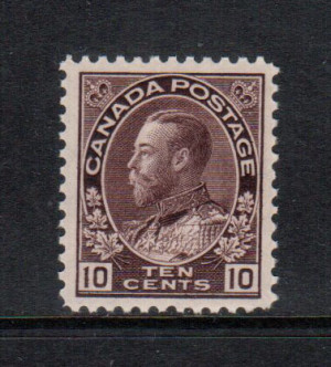 Canada #116 VF+/NH **With Certificate**
