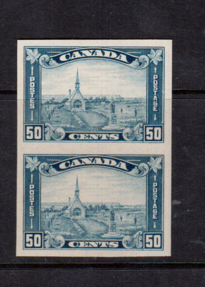 Canada #176a XF/NH Imperf Pair **With Certificate**