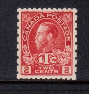 Canada #MR5 XF/NH Gem **With Certificate**