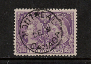 Canada #62 VF+ Used With Ideal Montreal Dec 9 Black CDS Cancel **W\ Cert.**