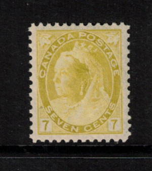Canada #81 XF/NH **With Certificate**