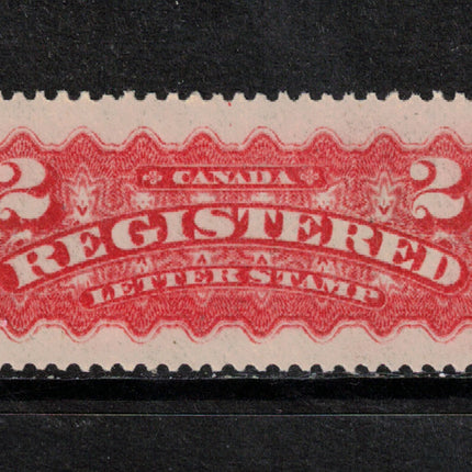 Canada #F1b Extra Fine Never Hinged Rose Carmine **With Certificate**