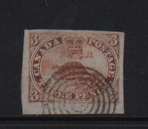 Canada #1 XF Used Margin Gem With Certificate