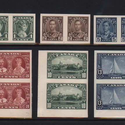 Canada #211P - #216P XF Mint Proof Pair Set