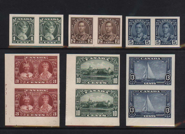 Canada #211P - #216P XF Mint Proof Pair Set