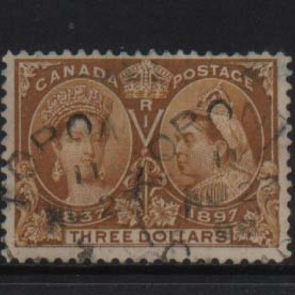 Canada #63i Used CDS Reentry Rarity **With Cert.**