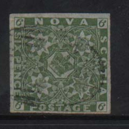 Nova Scotia #4 XF Used Gem  **With Certificate**