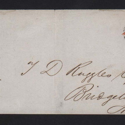 New Brunswick #9a Bisect Cover **With Certificate**