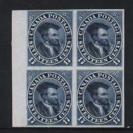 Canada #19P XF Mint Proof Block On India Paper