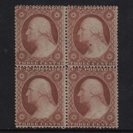 USA #26 NH Mint Block