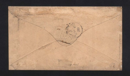 Canada #9 VF Used On Lovely Cover To UK