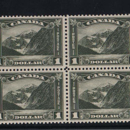 Canada #177 XF Mint Block Of Four