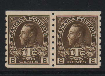 Canada #MR7 NH Mint Pair