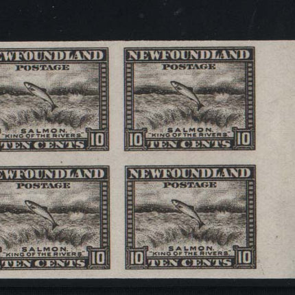 Newfoundland #193a XF Mint Imperforate Block