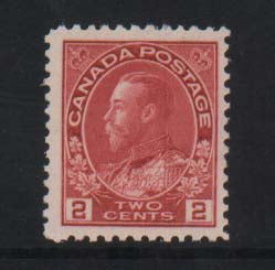 Canada #106b VF/NH  **With Certificate**