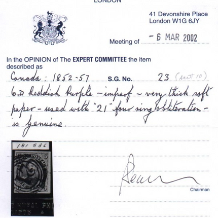 Canada #10 XF Used Gem With Certificate