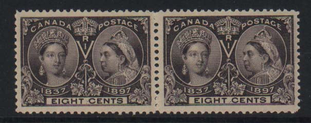 Canada #56 XF/NH Gem Pair  **With Certificate**