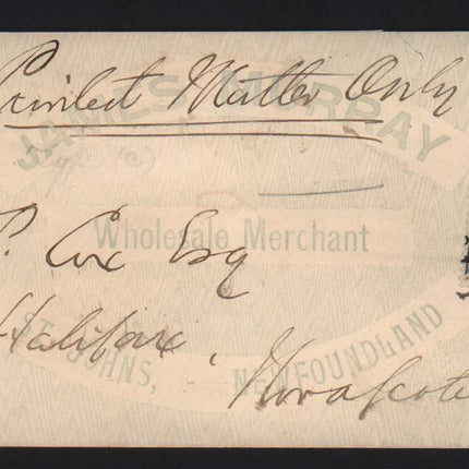 Newfoundland #77 VF Used On Cover To Nova Scotia