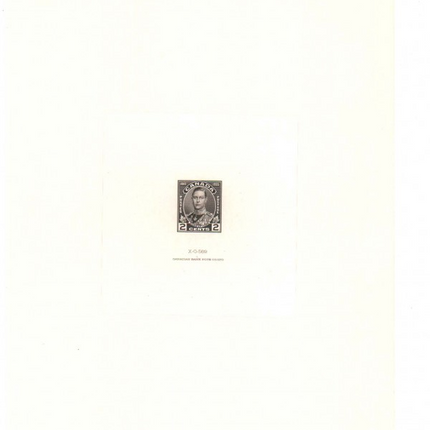 Canada #211DP - #216DP XF Trial Color Die Proof Set