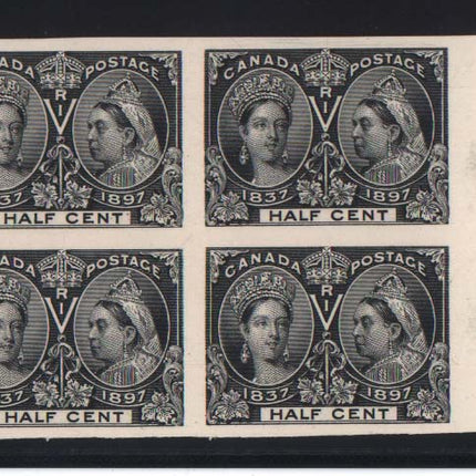 Canada #50P XF Mint Proof Block Of Four