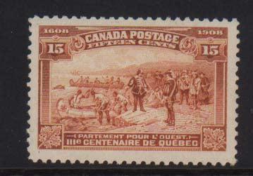 Canada #102 XF/NH **With Certificate**