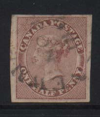 Canada #8 XF Used CDS Gem  **With Certificate**