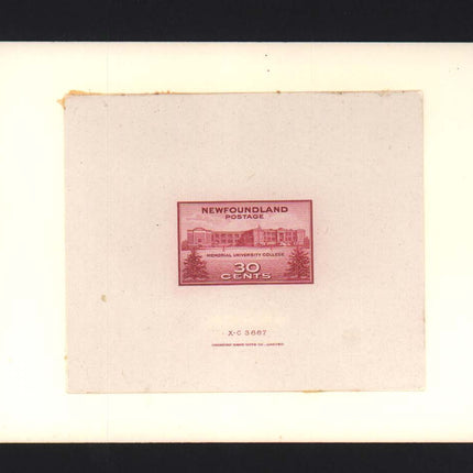Newfoundland #267DP XF Mint Large Die Proof