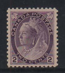 Canada #76a XF/NH **With VGG Certificate**