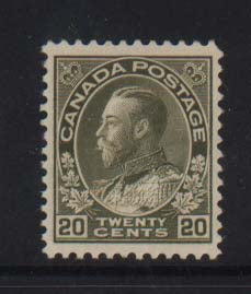 Canada #119 VF/NH  **With Certificate**